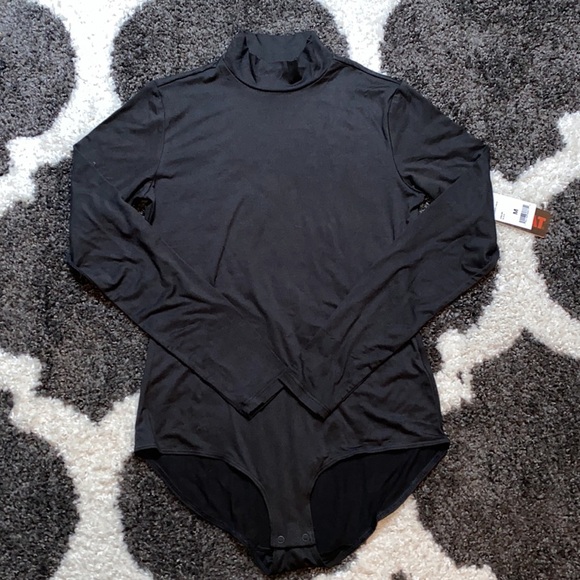 NWT 32 Degrees Heat Black Bodysuit size M - Picture 5 of 5